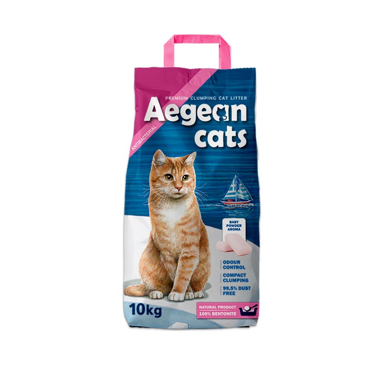 AEGEAN CATS BABY POWDER FINE-GRAINED 10kg